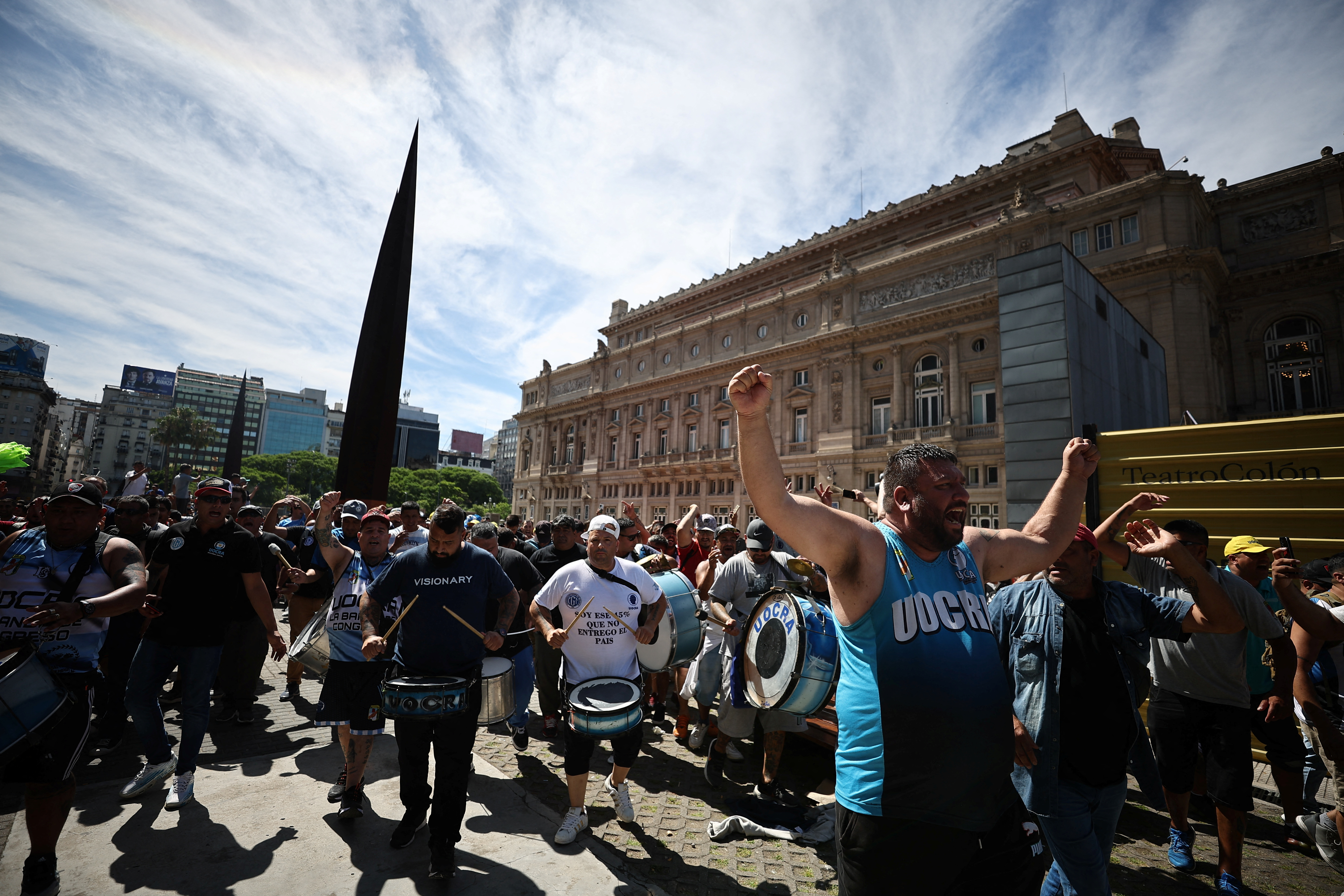 image Argentine powerful union calls for January strike action