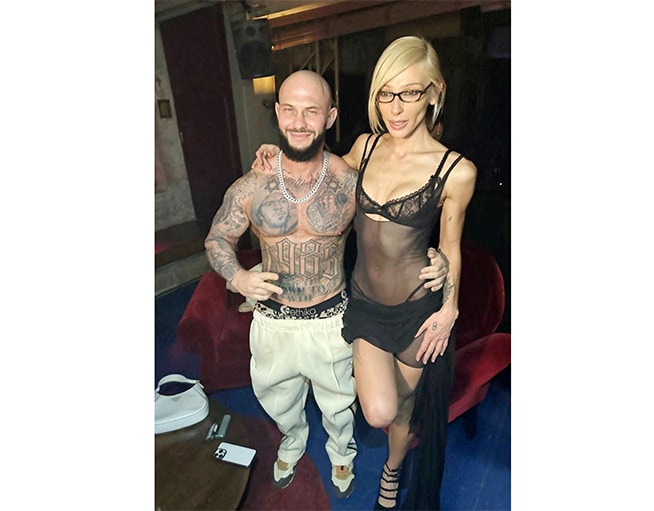 image Russian stars&#8217; semi-naked party sparks wartime backlash
