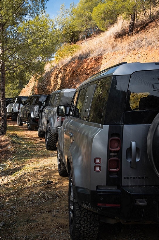 Pilakoutas Group hosts thrilling Defender off-road event