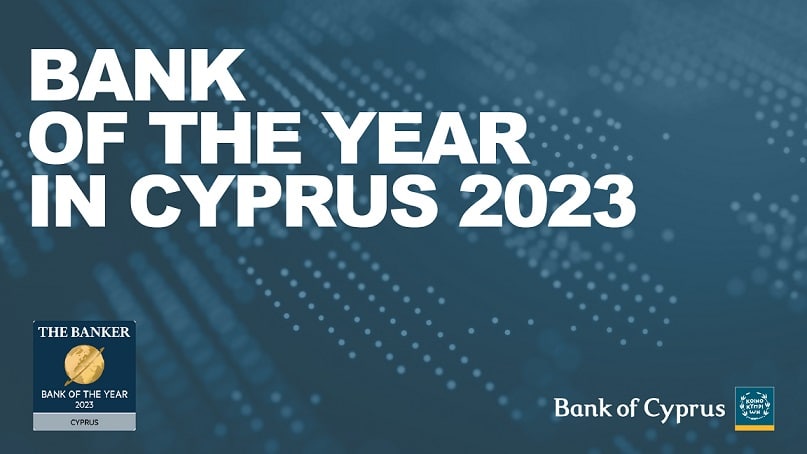 image &#8216;The Banker&#8217; names BoC best Cyprus lender at 2023 awards