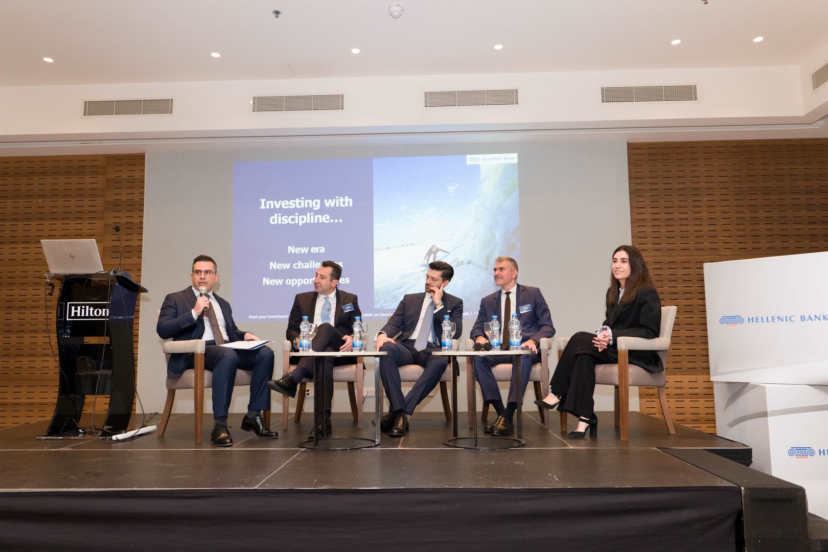 image Hellenic Bank outlines challenges and trends at investment forum