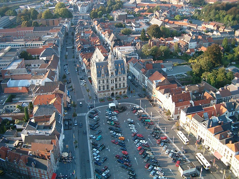 image Woman killed by falling Christmas tree on Belgian market square