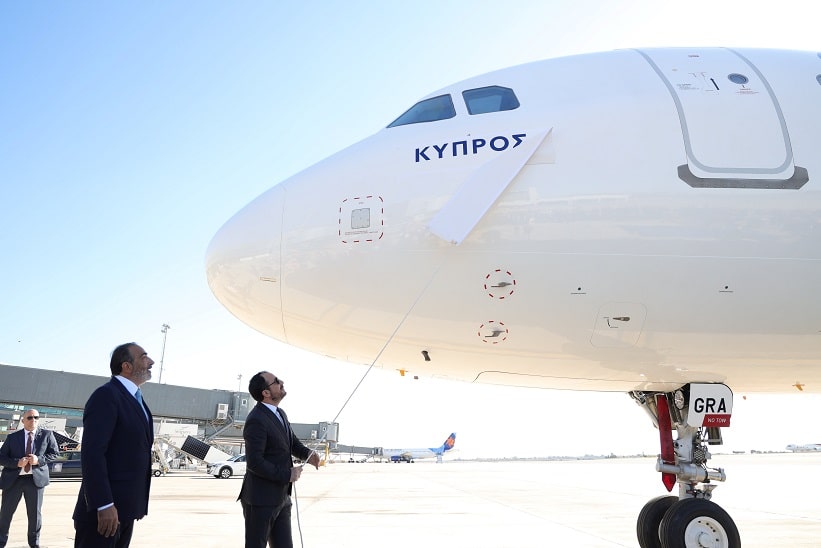 image First AIRBUS A321neo in SKY express fleet named &#8216;Cyprus&#8217;