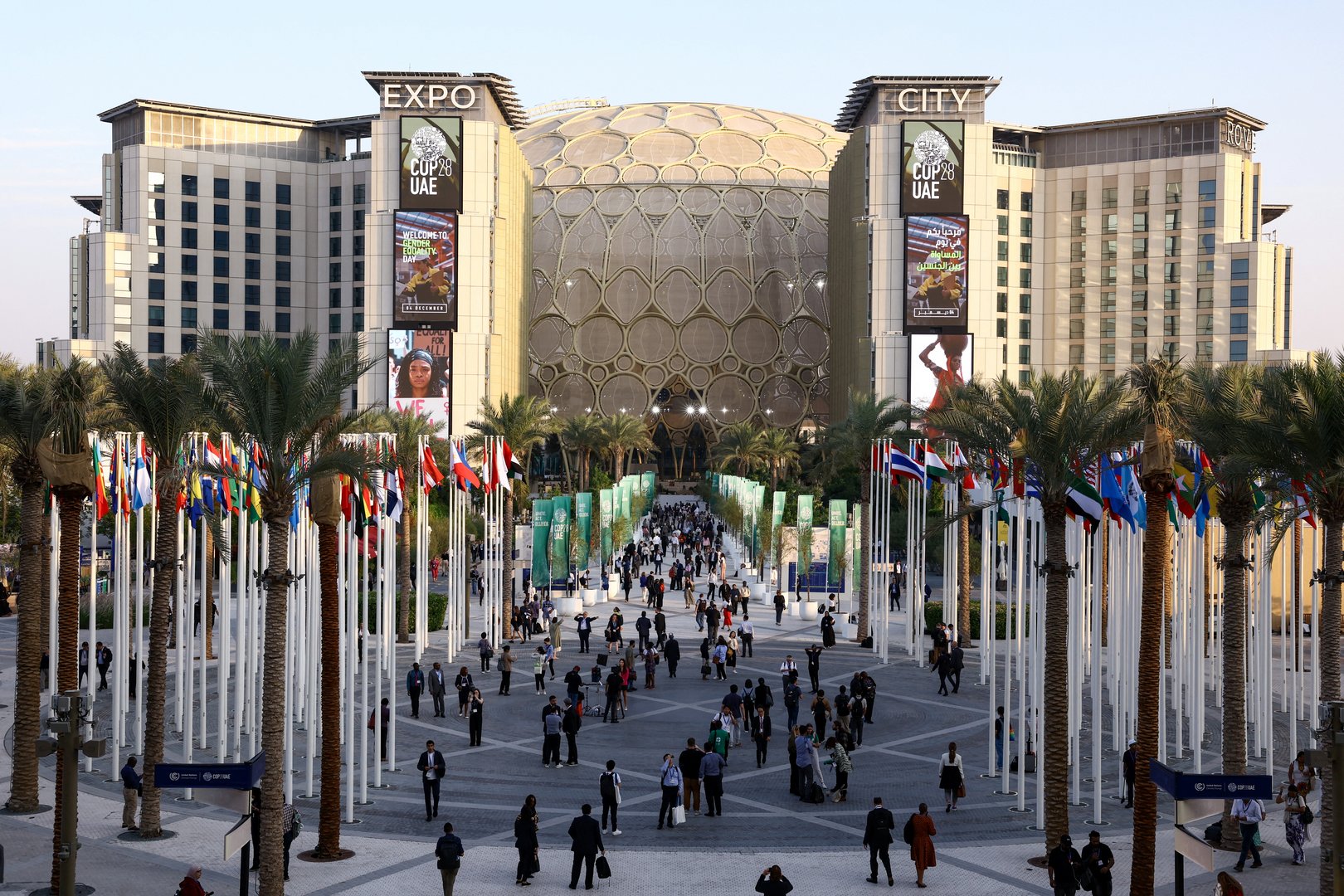 image COP28 crowds: a dangerous distraction or sign of success?