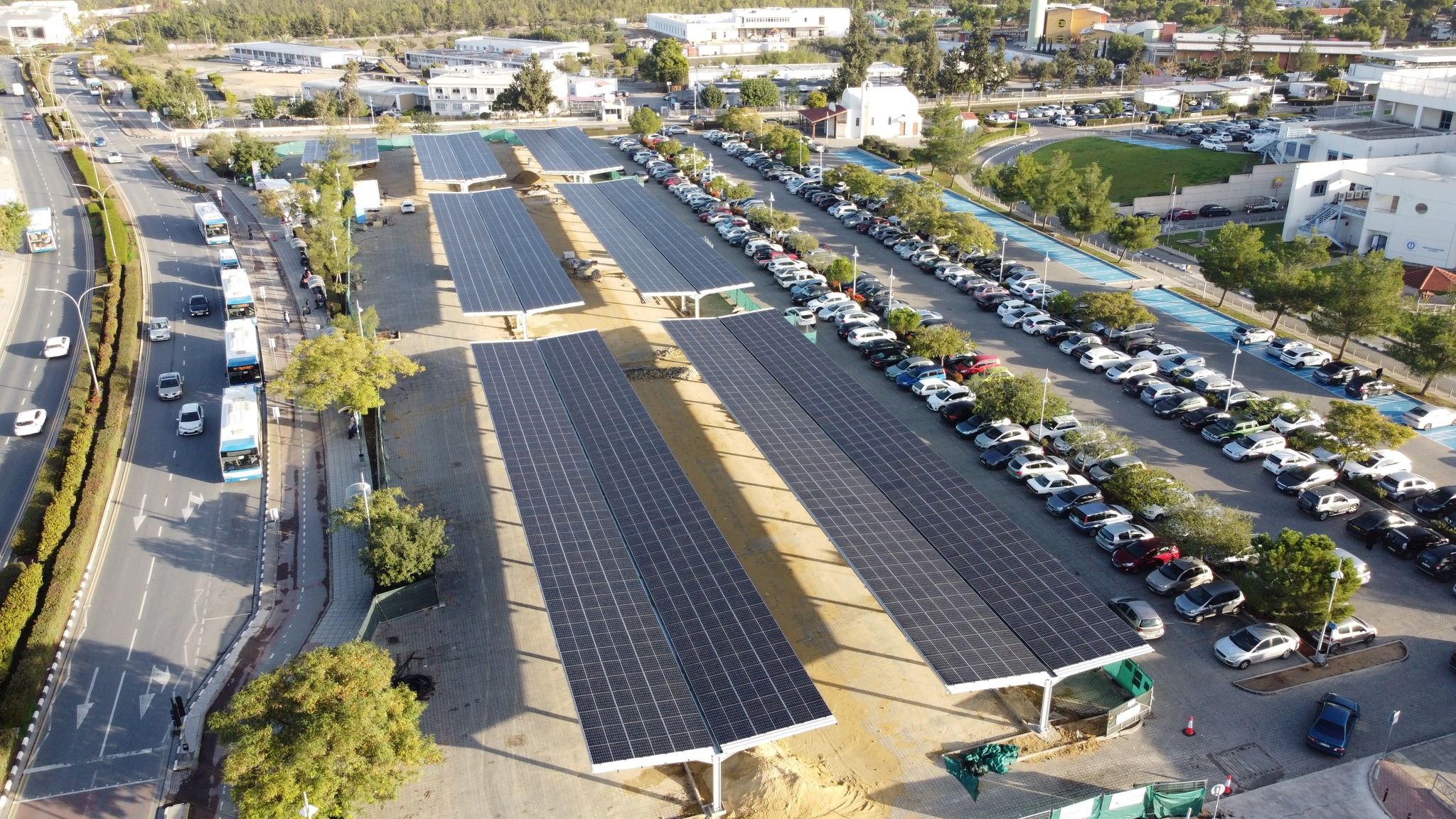 image First phase of Nicosia General’s photovoltaic park completed