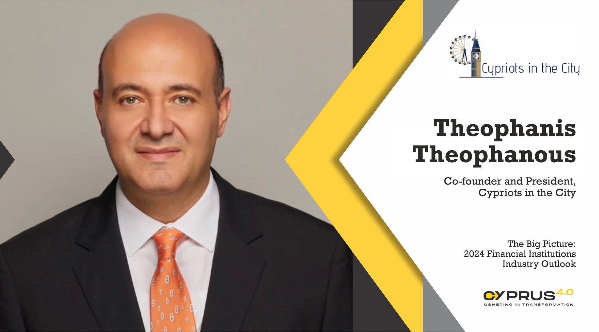 image Theophanis Theophanous: Co-founder and President, Cypriots in the City