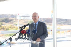 Transport Minister Alexis Vafeades