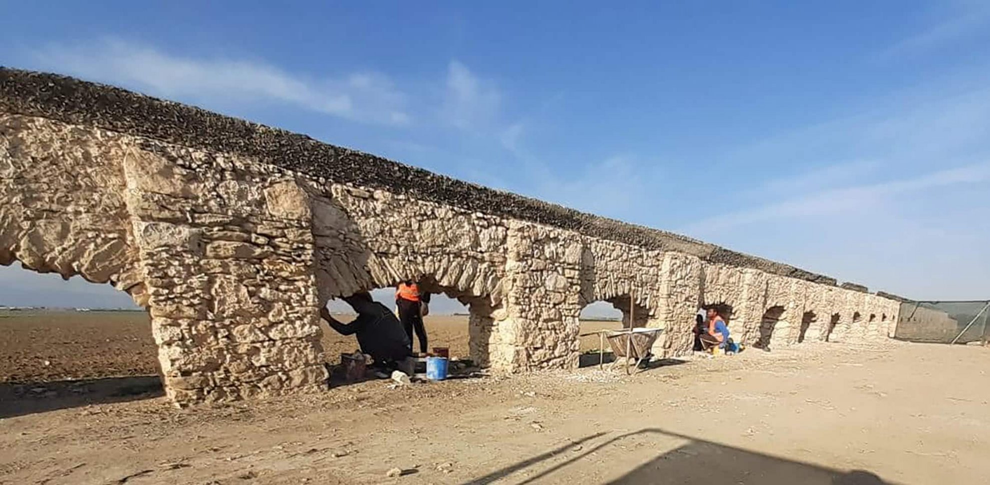 image Church works in Karpasia done, while aqueduct preservation underway