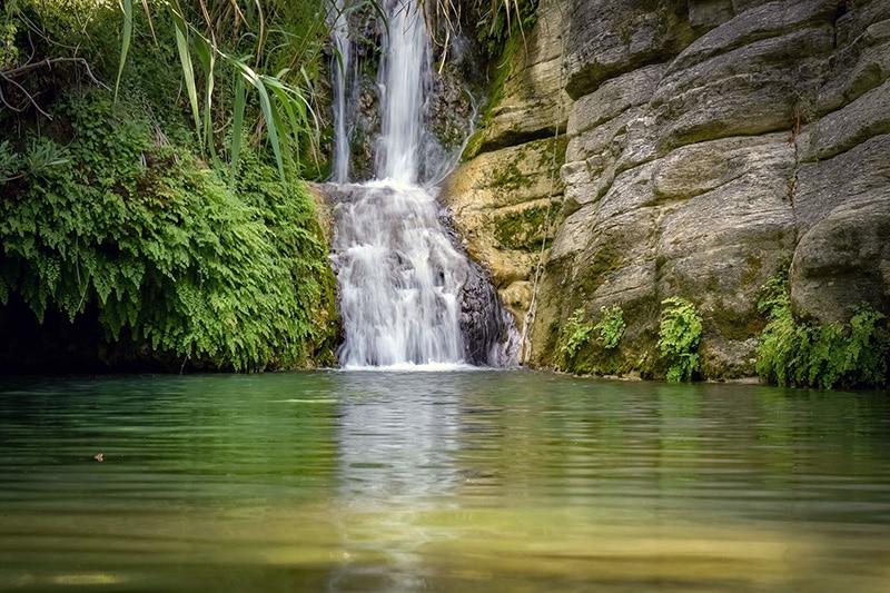 dom travel the adonis baths waterfall