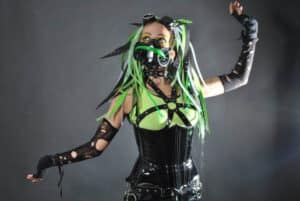 fashion by the late 1990s cybergoth had developed