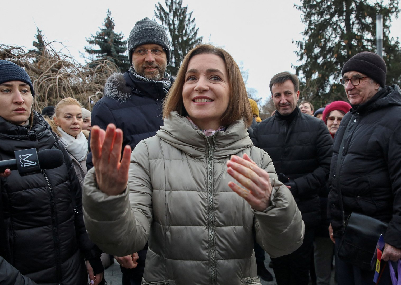 image Moldova&#8217;s pro-European president Sandu says she will seek second term