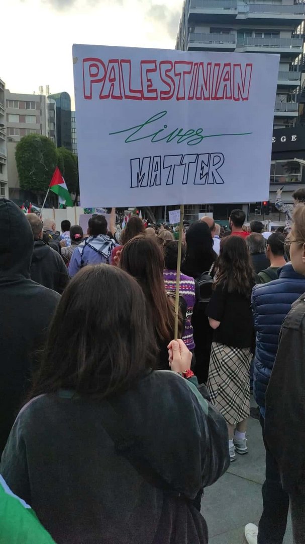 nicosia palestine protest