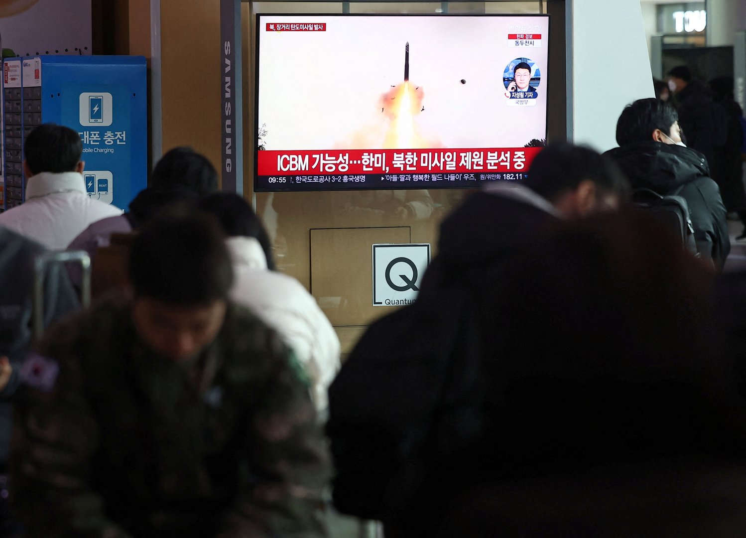 image North Korea fires ICBM after condemning US &#8216;war&#8217; moves