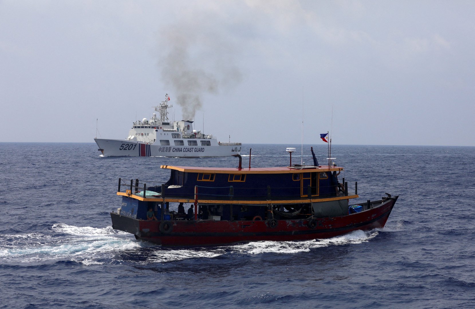 image Philippines is not provoking conflict in South China Sea, its military says