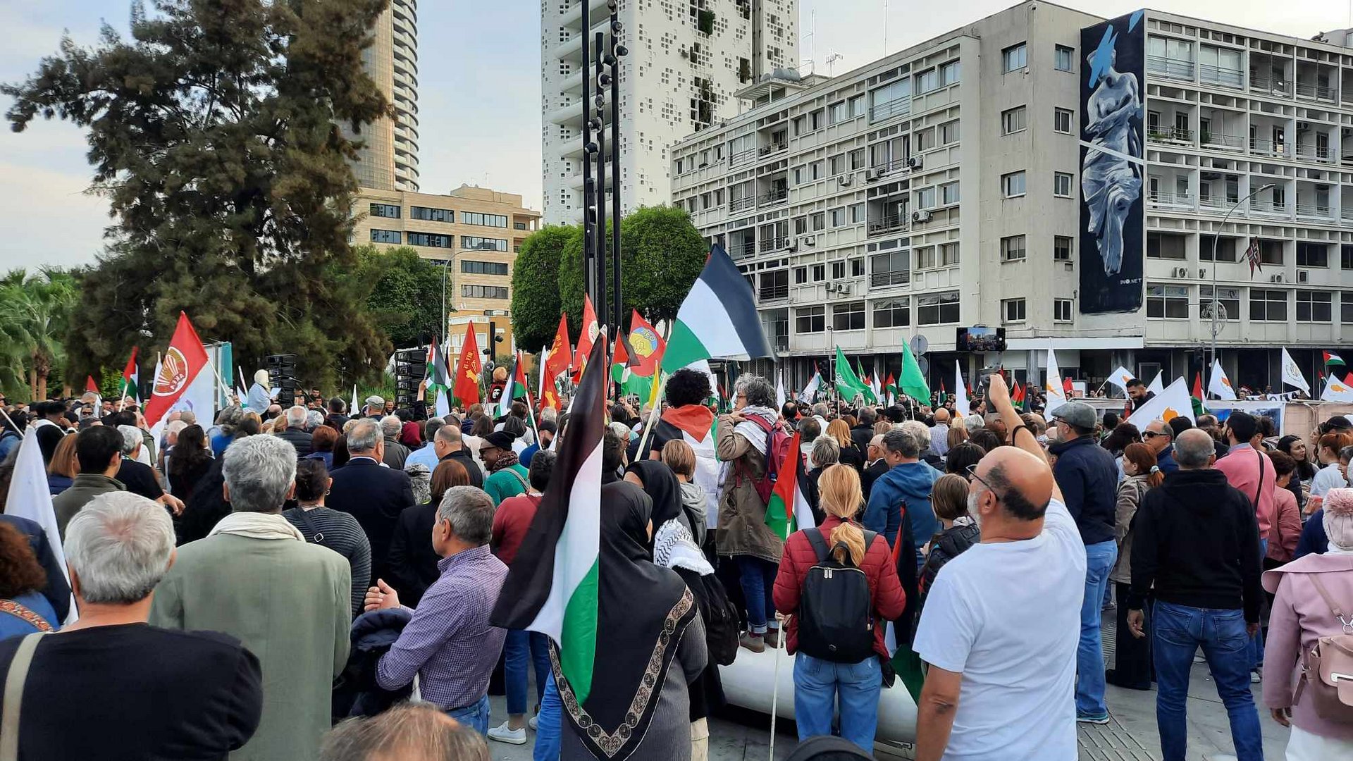 image Silent protest for Palestine to go ahead in Limassol