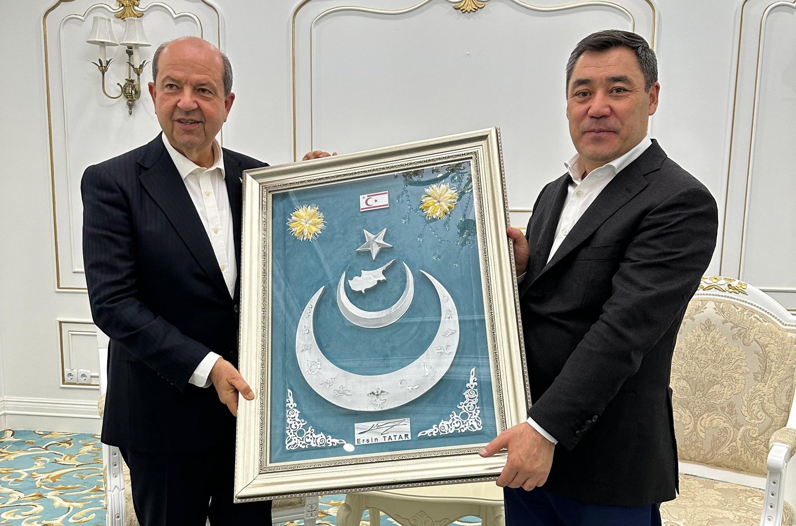 image Tatar meets with Kyrgyz President Japarov
