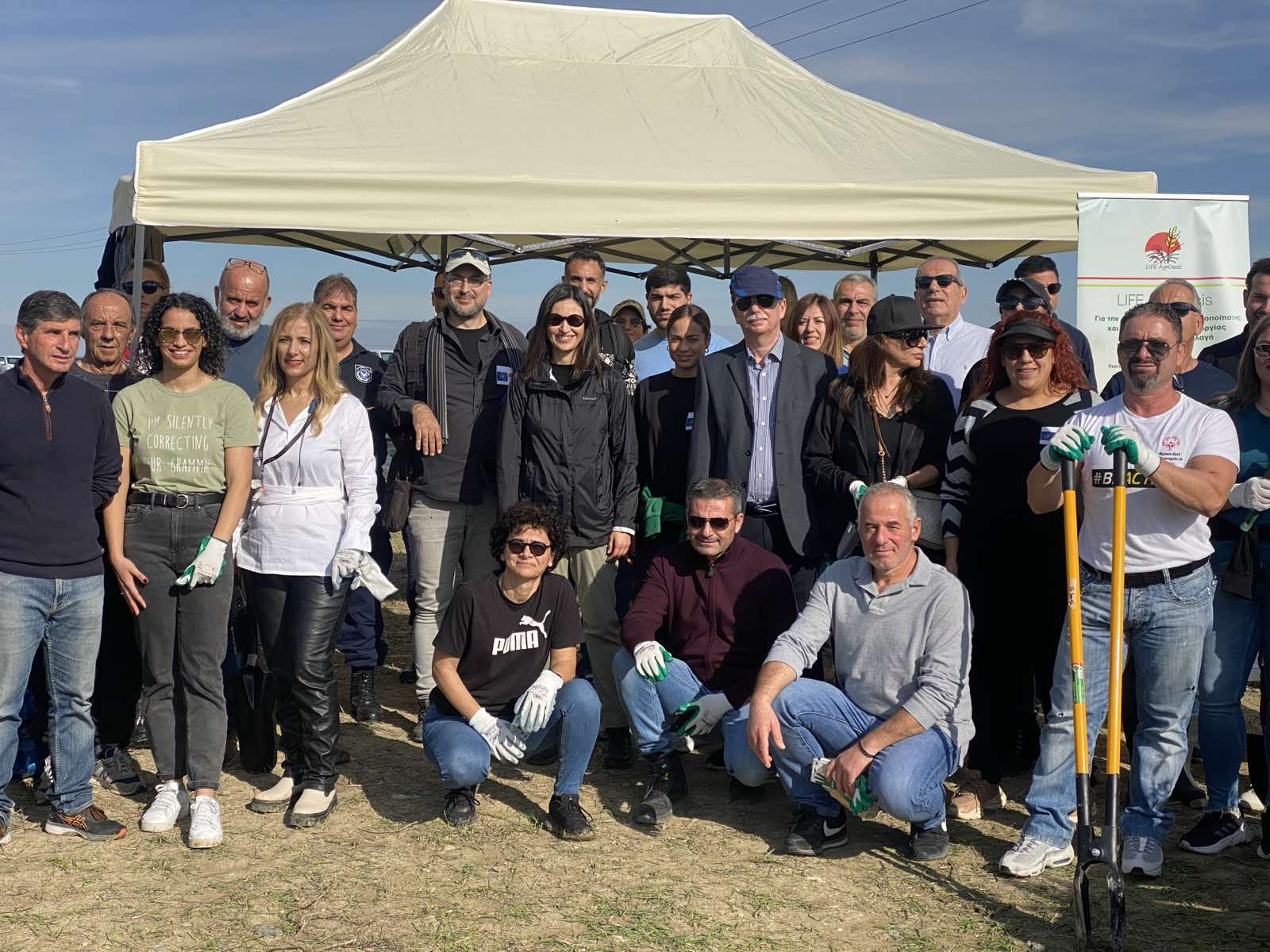 image Tree planting initiative to combat desertification