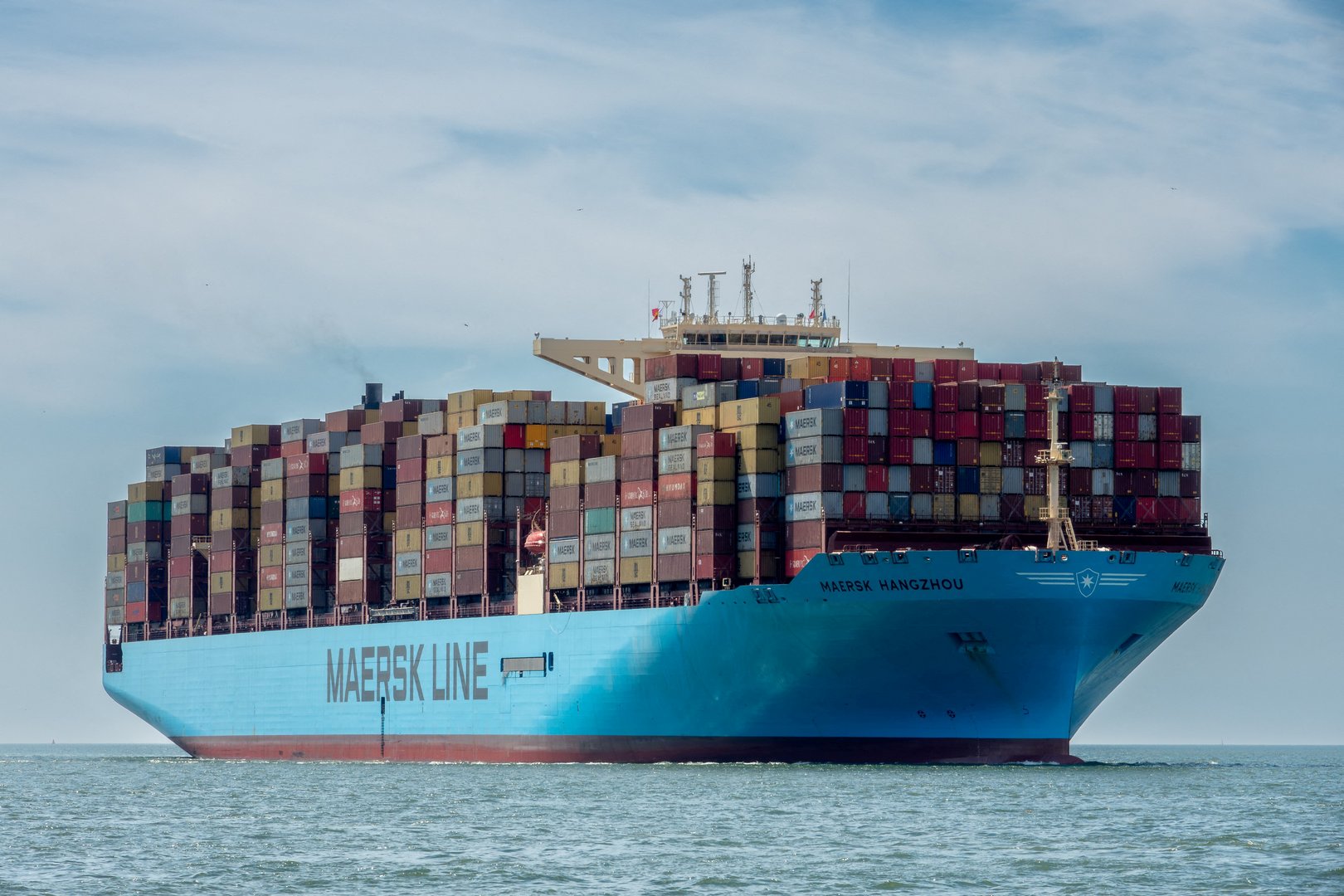 image Maersk reroutes Red Sea container ships back to Suez Canal