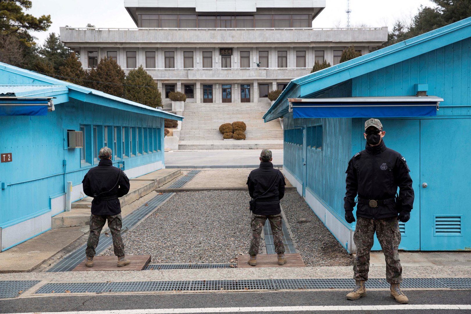 image North Korea set to blow up cross-border roads with South amid drone row