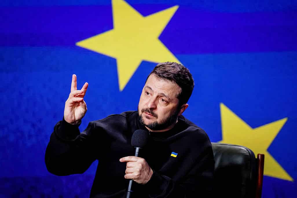 image Ukraine&#8217;s Zelenskiy says a ceasefire would only benefit Russia
