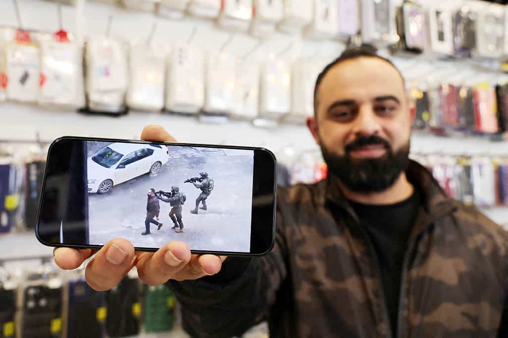 image Palestinian says Israeli soldiers used him as human shield