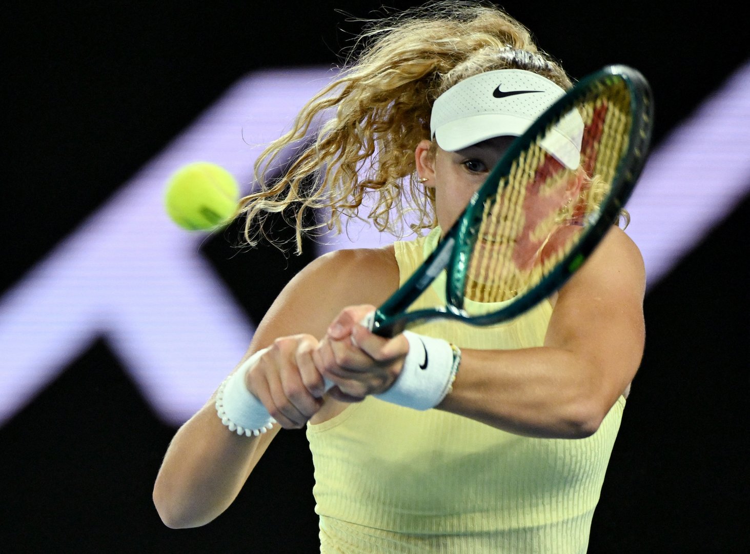 image Jabeur shocked, contenders cruise in rain-soaked Melbourne