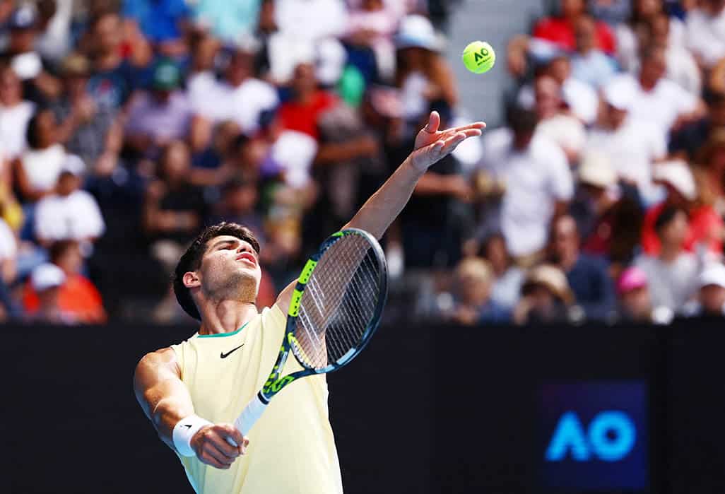 image Alcaraz breaks new ground at Australian Open