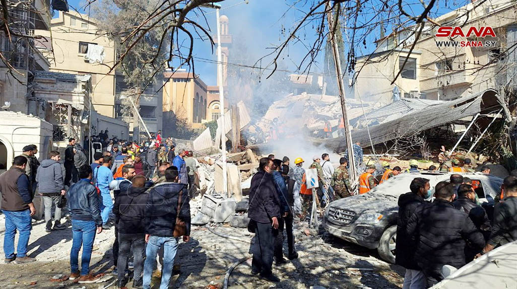 image Israeli strike on Damascus kills four Iranian Revolutionary Guards