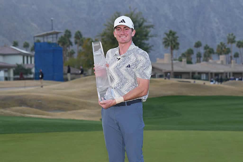 image Amateur Nick Dunlap makes history by winning American Express