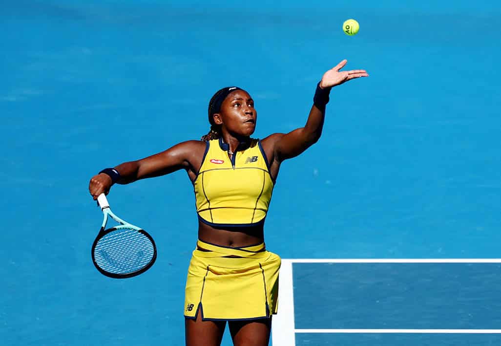 image Coco survives Kostyuk test to reach Australian Open semis