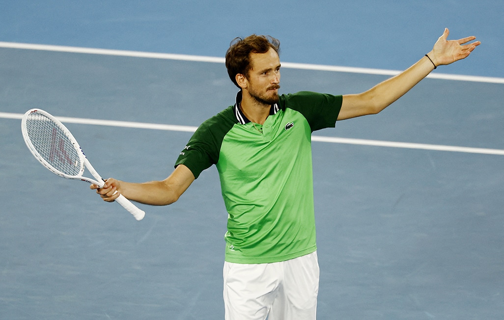 image Sinner books Medvedev final as Melbourne gears up for new king