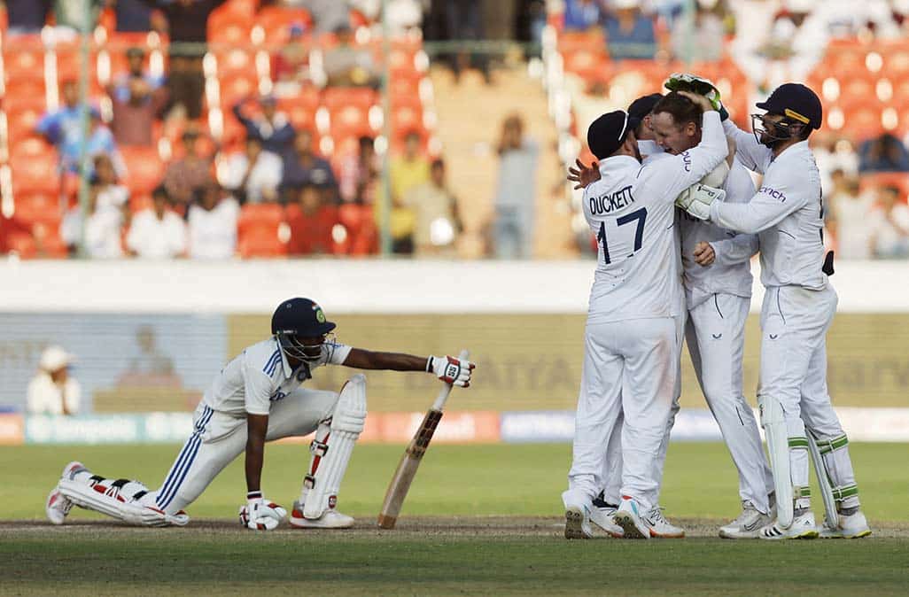 image Hartley inspires England to dramatic win in India