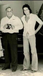 a younger serdar with his fatehr rauf
