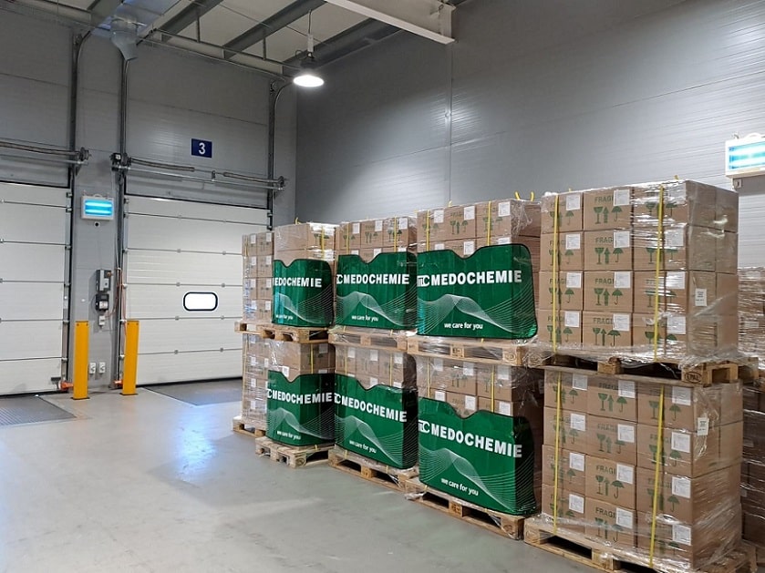 image Humanitarian aid to Gaza civilians from Medochemie