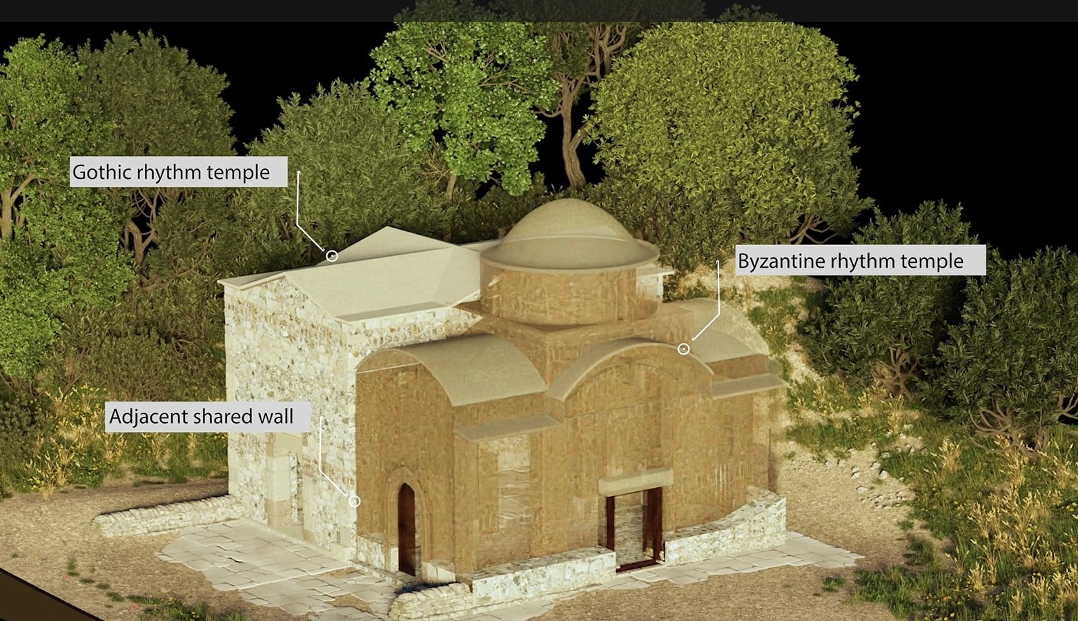 image Ancient Tochni church recreated in VR (video)
