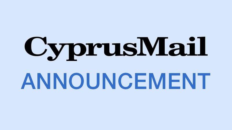 image Cyprus Mail announcement