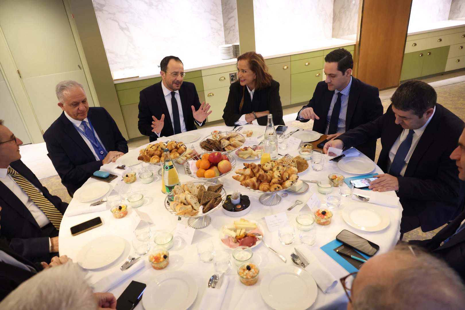 image Christodoulides in Strasbourg to address the Council of Europe