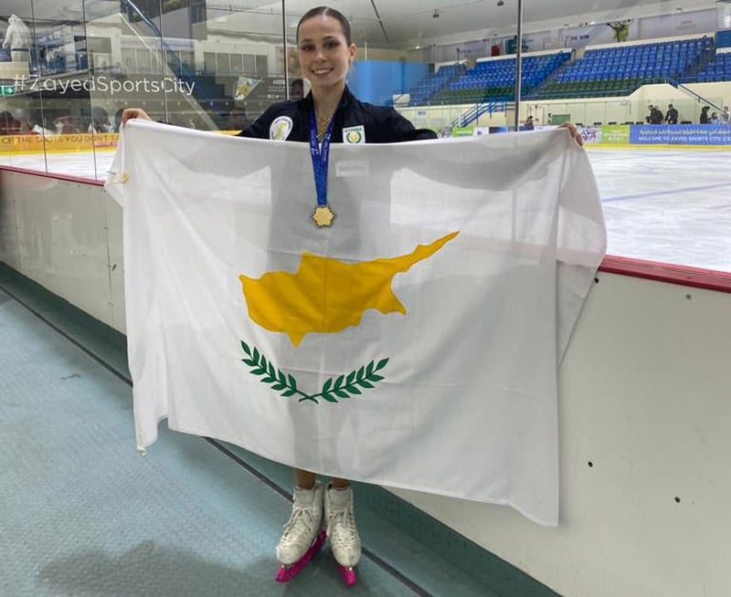 image Cyprus’ shining star on ice
