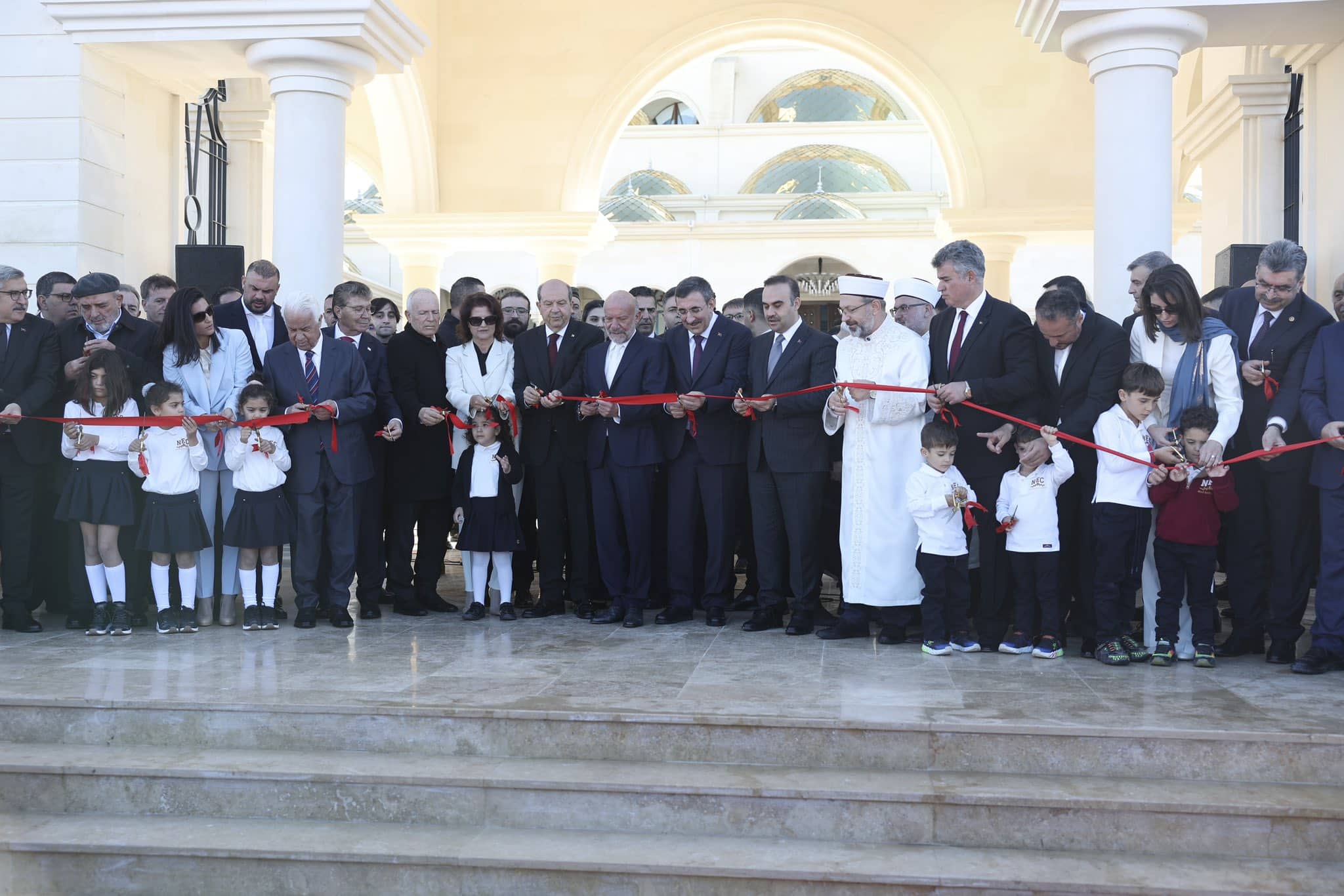 image Turkish Vice President Yilmaz opens Cyprus’ largest mosque (Updated)