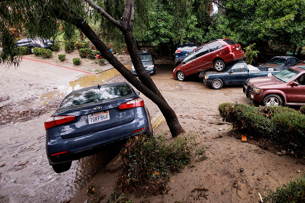 image California&#8217;s atmospheric river delivers torrential rain, fierce winds