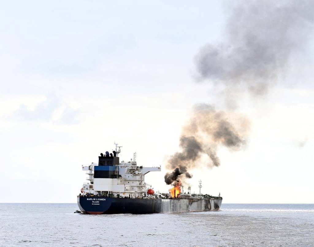 image Israel launches strikes at Syrian port, US forces target Houthi weapons storage sites in Yemen,