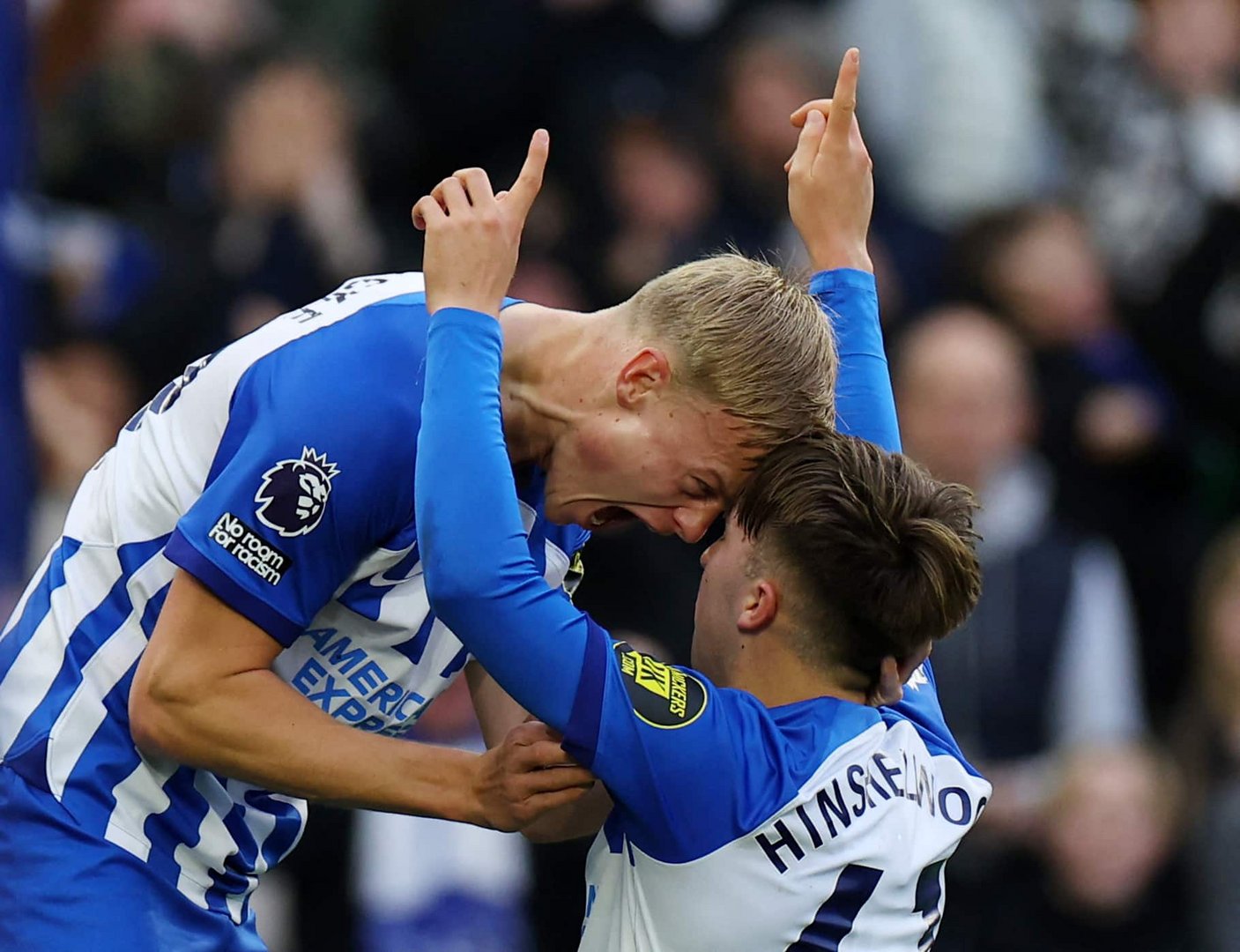 image Brighton bounce back with easy win over Palace
