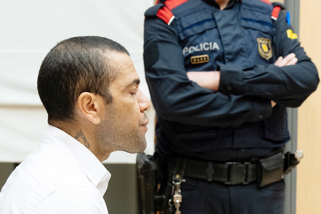 image Brazil&#8217;s Dani Alves jailed over nightclub rape