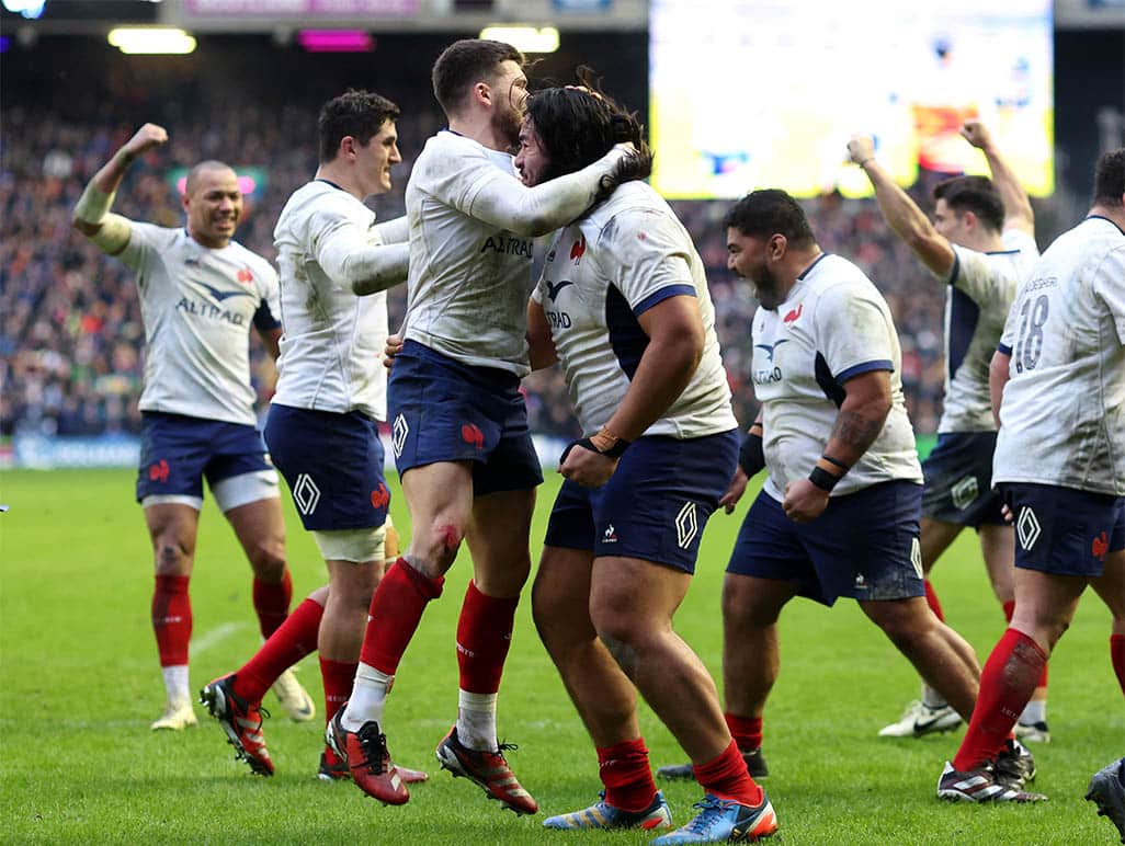 image France hang on for controversial win over Scotland
