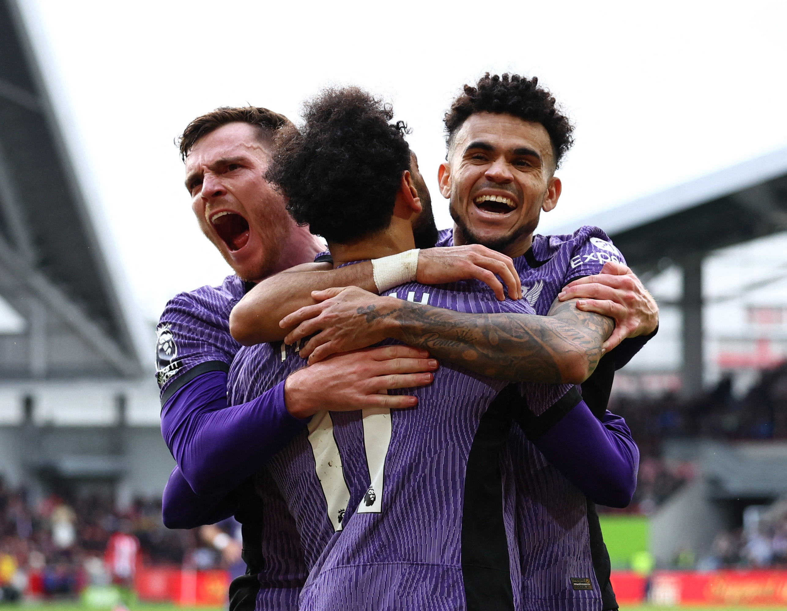 image Liverpool ease to 4-1 win over Brentford to maintain title charge