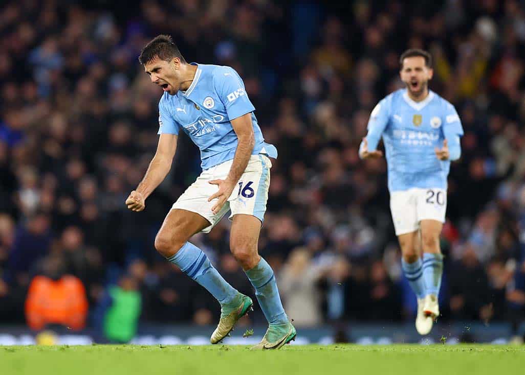 image Late Rodri goal earns Man City draw with Chelsea