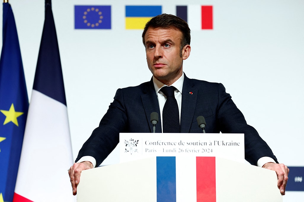 image Still awaiting thanks for stopping Islamists in Sahel, Macron says