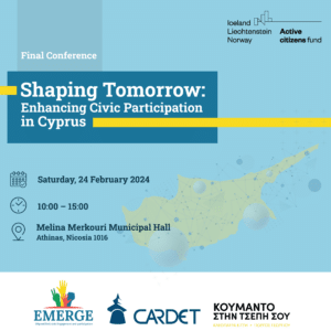 Cardet, emerge, shaping tomorrow, civic participation