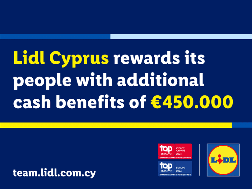 image Lidl Cyprus staff receive extra €450K in cash benefits