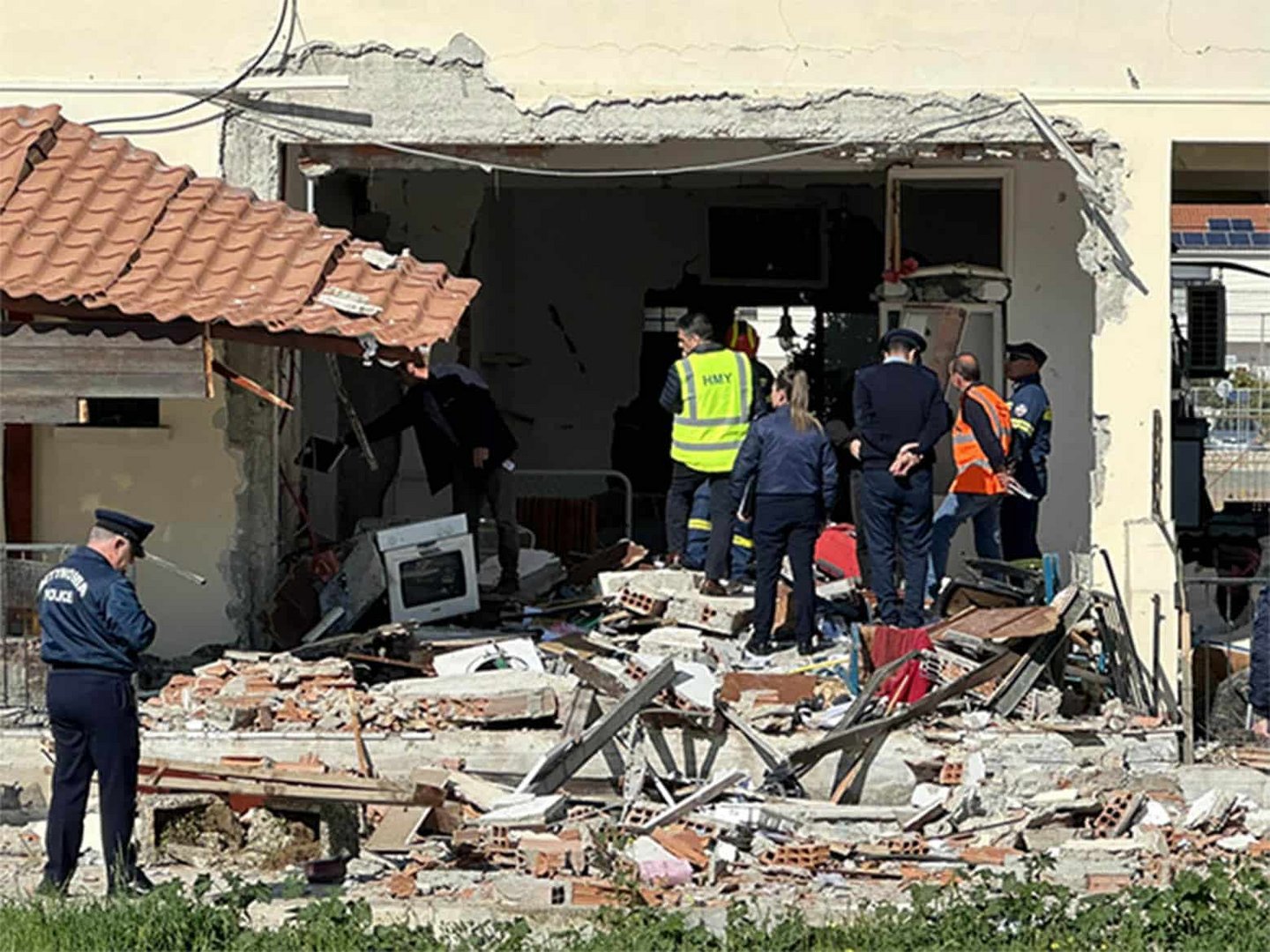 image Team set up to investigate explosion in student accommodation